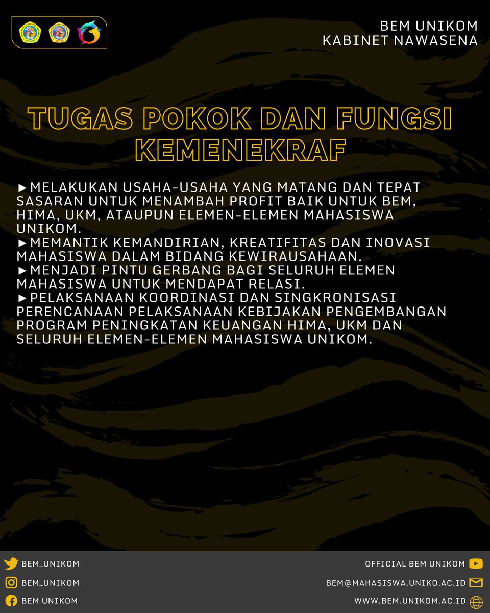 BEM UNIKOM tweet media