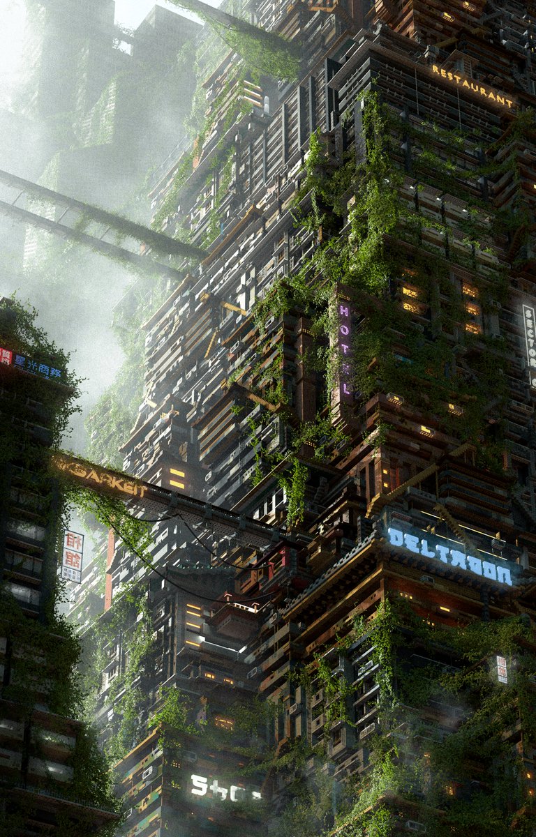 Dxnkbarkeit's tweet image. #minecraft post apocalypse 
built by @Deltagon