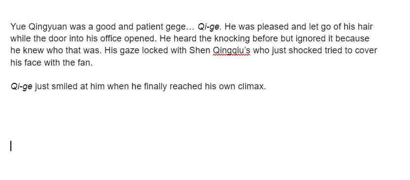 Lartharion's tweet photo. BONUS for day 1 bcs I feel good
//nsfw, underage, yandere yqy, non-con body mod, unbetad
so u can still count this as 1/7
#MingFanWeek2021 #QiFan #svsss https://t.co/8QmRQpW7Cf
