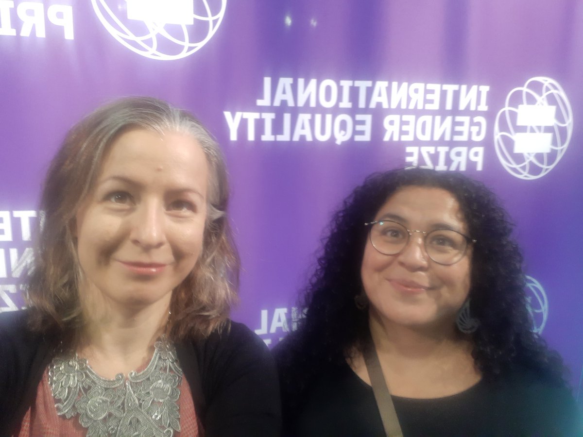 On kunnia edustaa Monika-Naiset liittoa Kansainvälisessä sukupuolten tasa-arvon palkintogaalassa. #igep