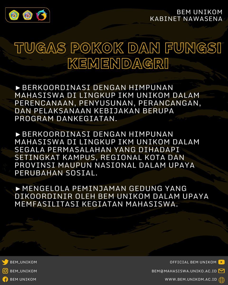 BEM UNIKOM tweet media