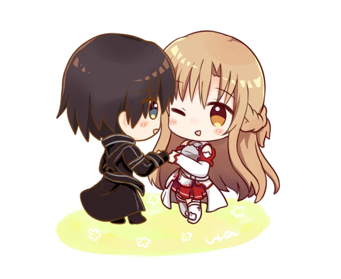 キリトとアスナ #いい夫婦の日 