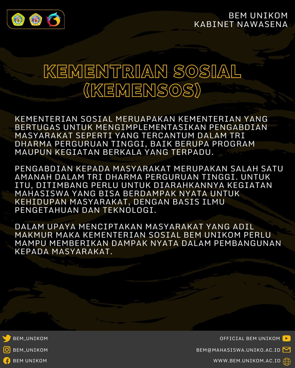 BEM UNIKOM tweet media