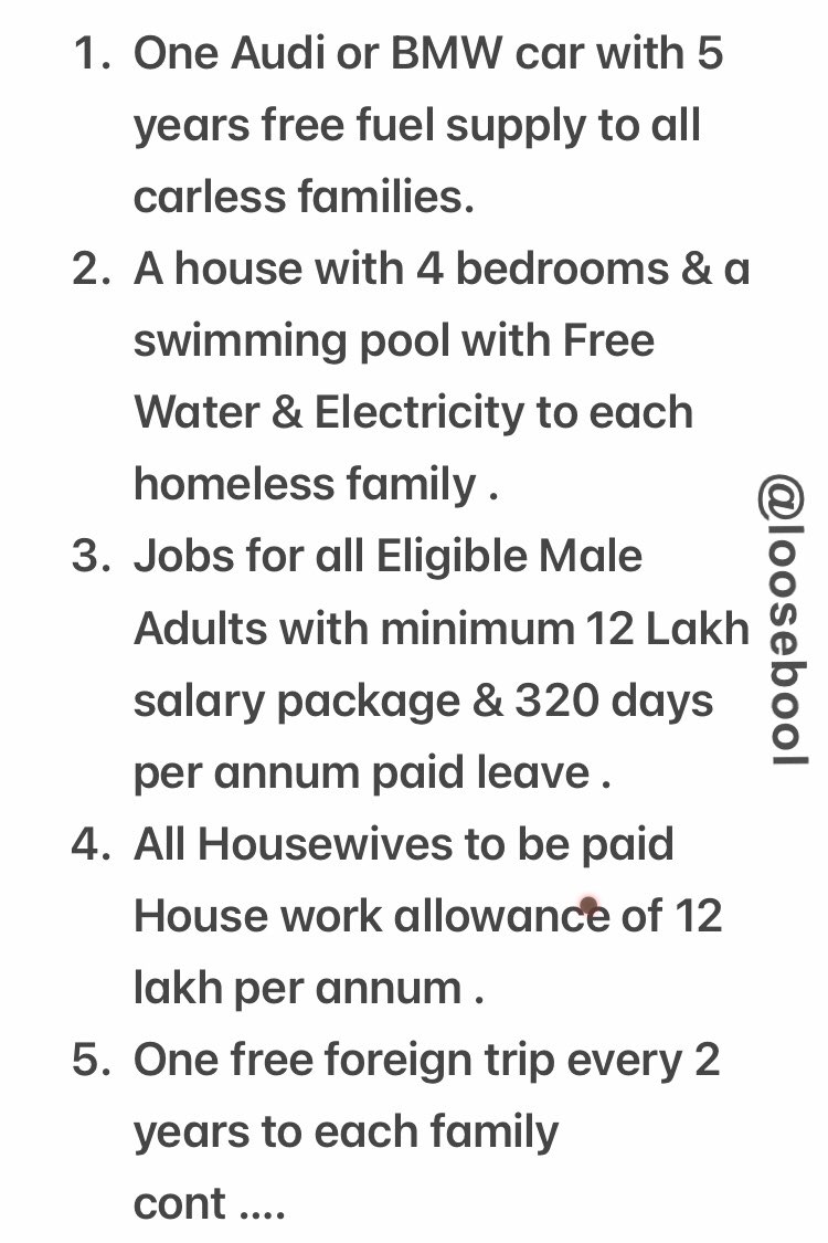 loosebool's tweet photo. #LBParty has better manifesto than you #DilliKaThug .. I am Releasing first 5 promises for #Punjab /#Goa & #UP #elections 🤣🤣😆👇🏻👇🏻 https://t.co/qf3IFVgAUN