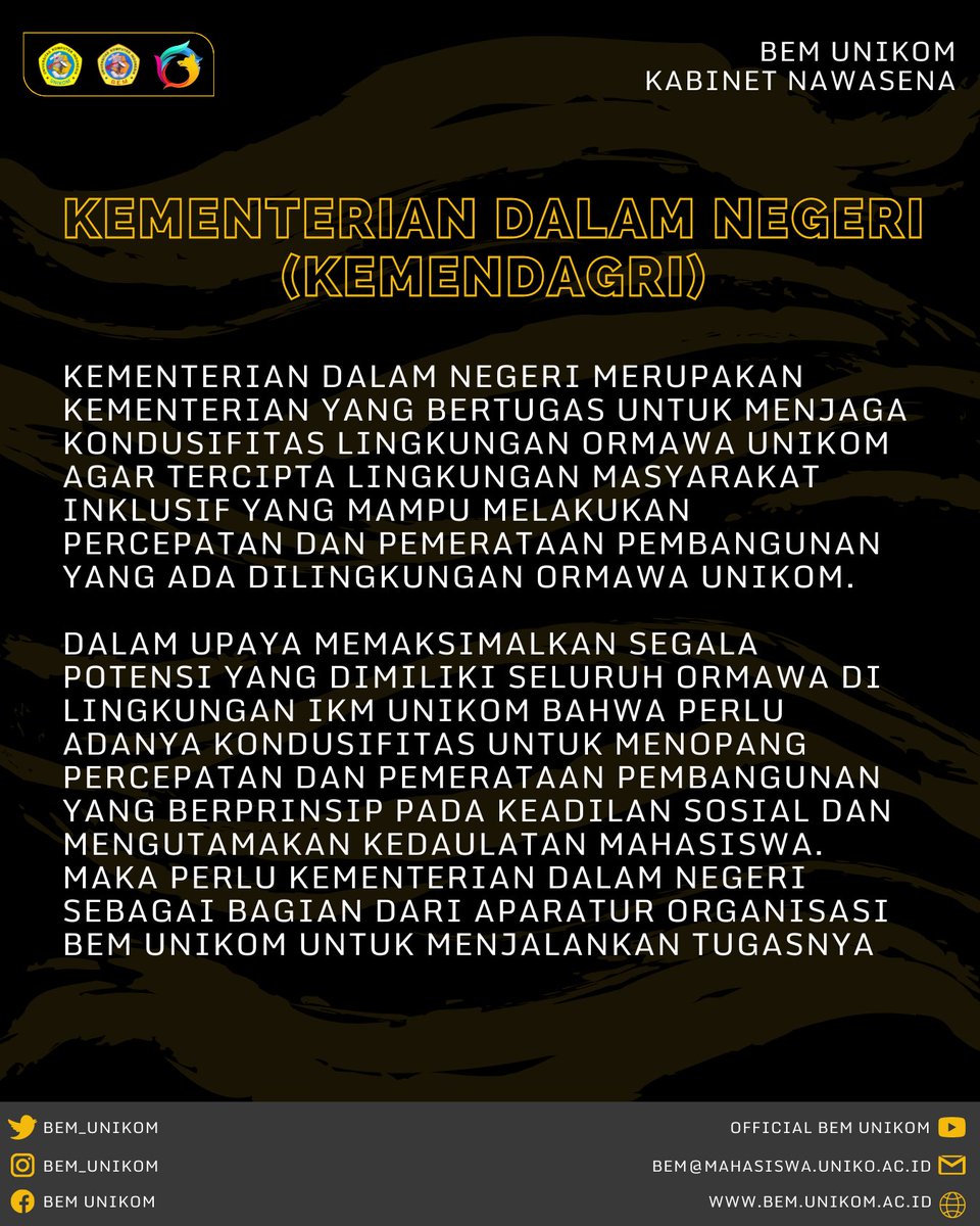 BEM UNIKOM tweet media