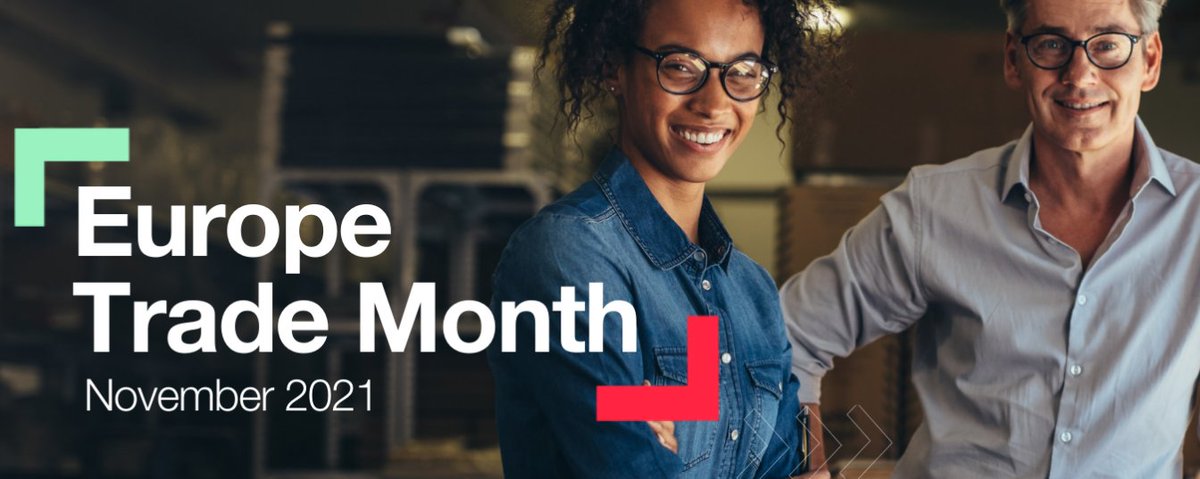 BerksGrowthHub's tweet photo. November is Europe Trade Month - a month long programme of informative and interactive sessions organised by @tradegovuk to help you sell your goods or services throughout Europe. Check out the events programme: https://t.co/zKjVMIsNJz  #export #Europe #SMEs #Globaltrade https://t.co/NpTdavl1HY