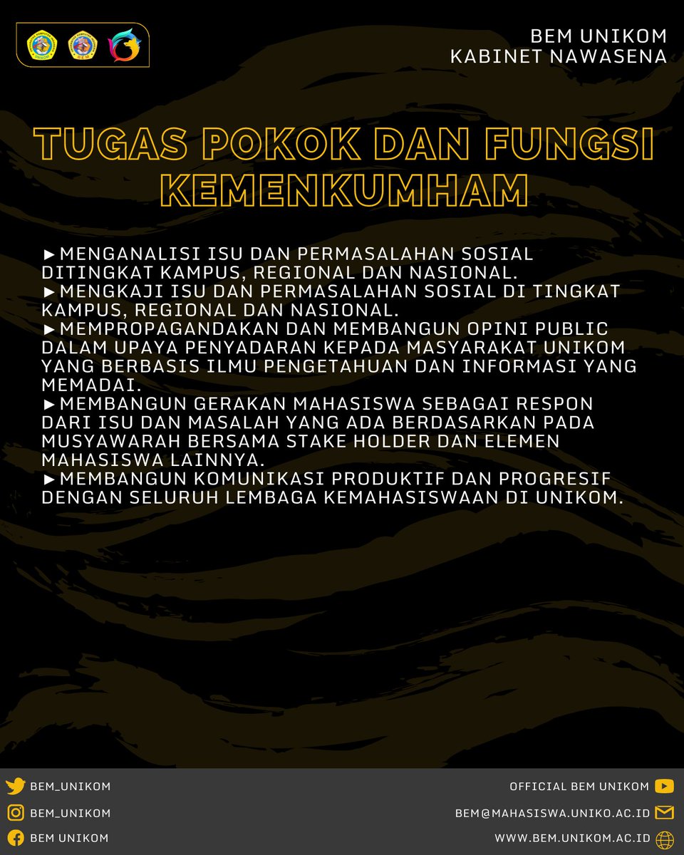 BEM UNIKOM tweet media