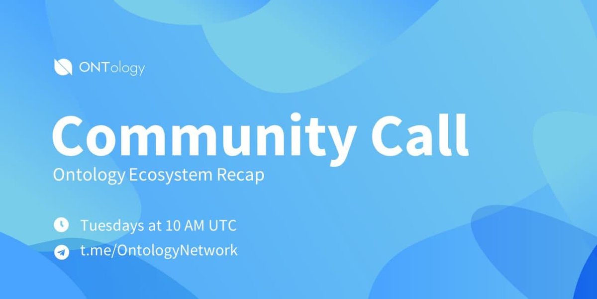 OntologyNetwork's tweet photo. Our Community Call starts in 1 hour!⏰

Be sure to tune in for an #Ontology recap!😀#DID #data #identity #decentralized $ONG $ONT #blockchain #community 
@a7izaidi @SGnode_ONT

👉https://t.co/BJ8BdvrPDL https://t.co/fKHFTToNHQ