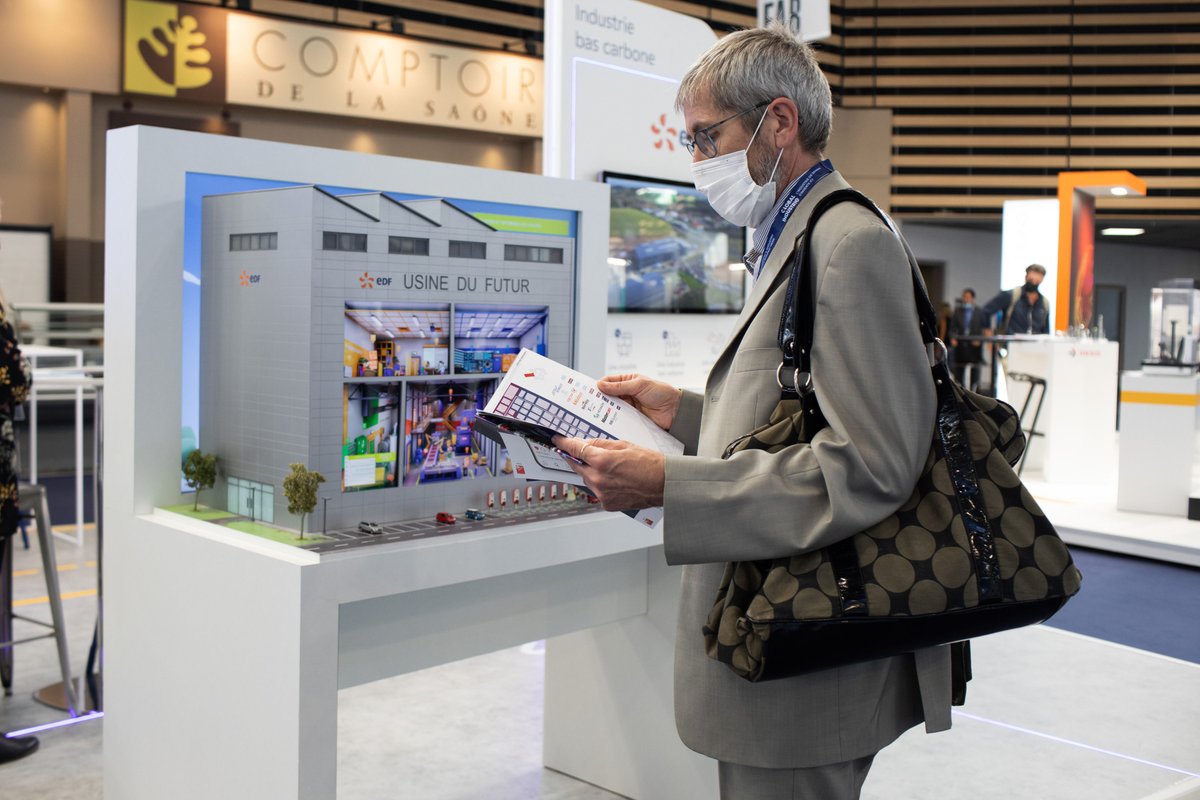 EDF_GrandEst's tweet photo. 📅Save the date : J-6 
Venez découvrir @EDF_GrandEst au salon @IndustriesFutur, les 30/11 et 01/12 à @mulhouse Nous y serons pour parler de décarbonation de l’#industrie, #mobilitéélectrique et #transformation numérique 
➡️RDV sur notre stand 
Plus d'infos https://t.co/zQ7SbmMaq7 https://t.co/U33BJShIE6