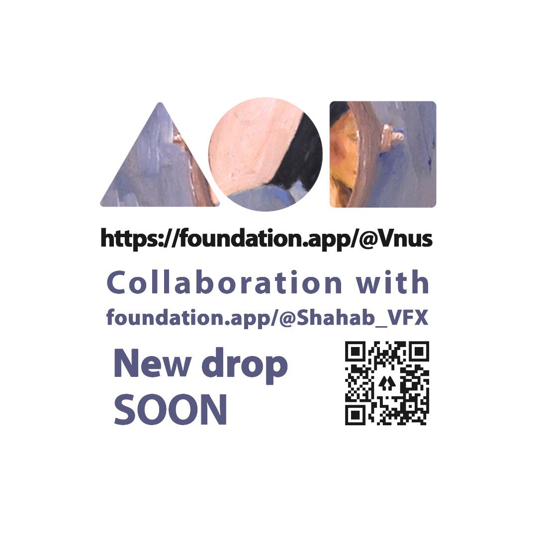 vnusart_'s tweet photo. New drop soon on @withFND Collaboration with @ShahabVfx
#NFT #Nftartist #nftart #nftcollectors #nftdrop #nftcollection #cryptosrt #Etherium #collaboration
https://t.co/HmO3100d0m https://t.co/t0QNlR6DNy