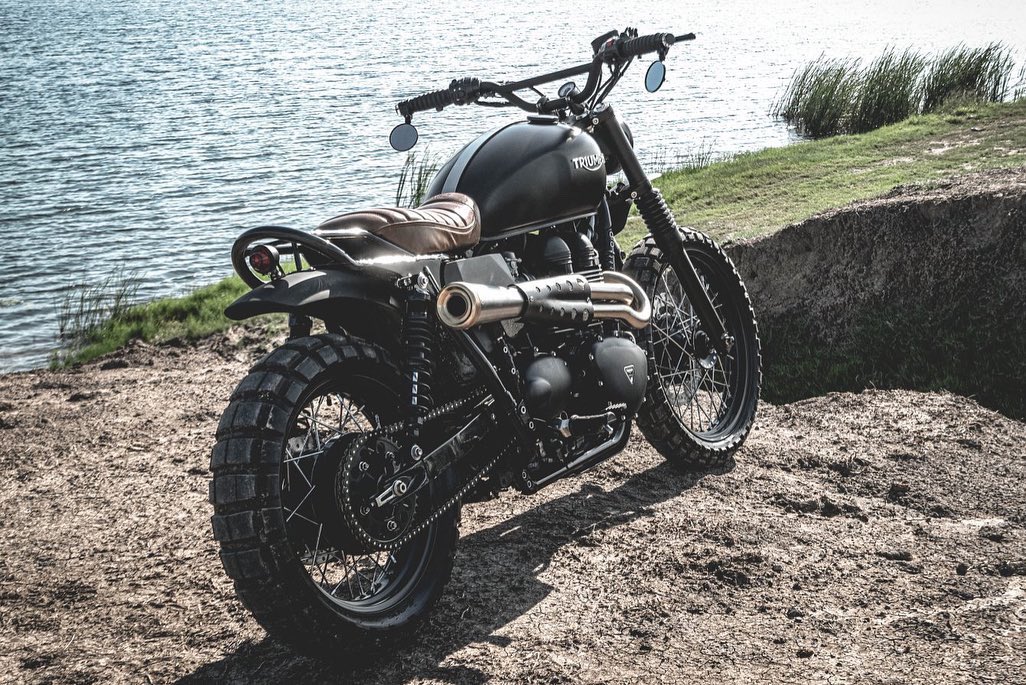 IndiaTriumph's tweet photo. Introducing The Cronos Project by @The_ZeusCustom. Originally a Bonneville T100, now a Scrambler ready for fun and freedom. Tell us in comments what you love the most about the build.

#CoolTriumphCustoms #MakeItYourOwn #ForTheRide #TriumphIndia #TriumphCustoms https://t.co/GyXJvdwJiH
