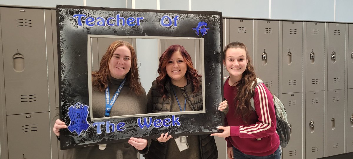 wrhsprincipals's tweet image. Congratulations to Mrs. Seymore and Miss Morgan for being named Staff Member of the Week! We appreciate the dedication the two of you have for your roles as Student Council advisor! School spirit is at an all time high! Thank you both!