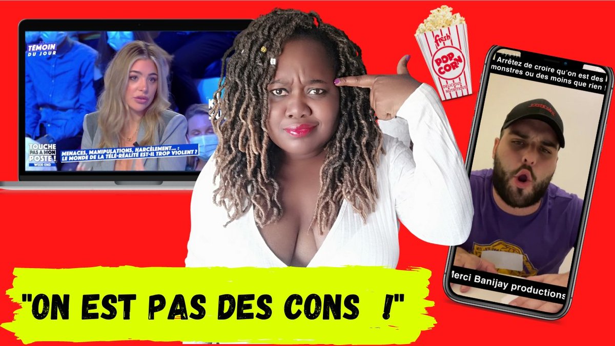 blackcurvystyle's tweet photo. 🔴NOUVELLE VIDÉO RÉACTION
#tpmp _ Les grosses têtes de la tvr pètent les plombs suite aux révélations de #kellyn sur les bails sombres de la télé réalité.
https://t.co/bH3puYjOUo
#raphael #millajasmine #félicia #sarahfraisou #vivian #nicolas #laura https://t.co/d6qzQ9VTCt