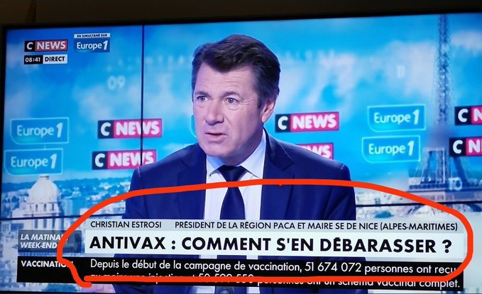 Cnews Antivax Comment S En Débarrasser Orion (@Dark3Orion) / Twitter