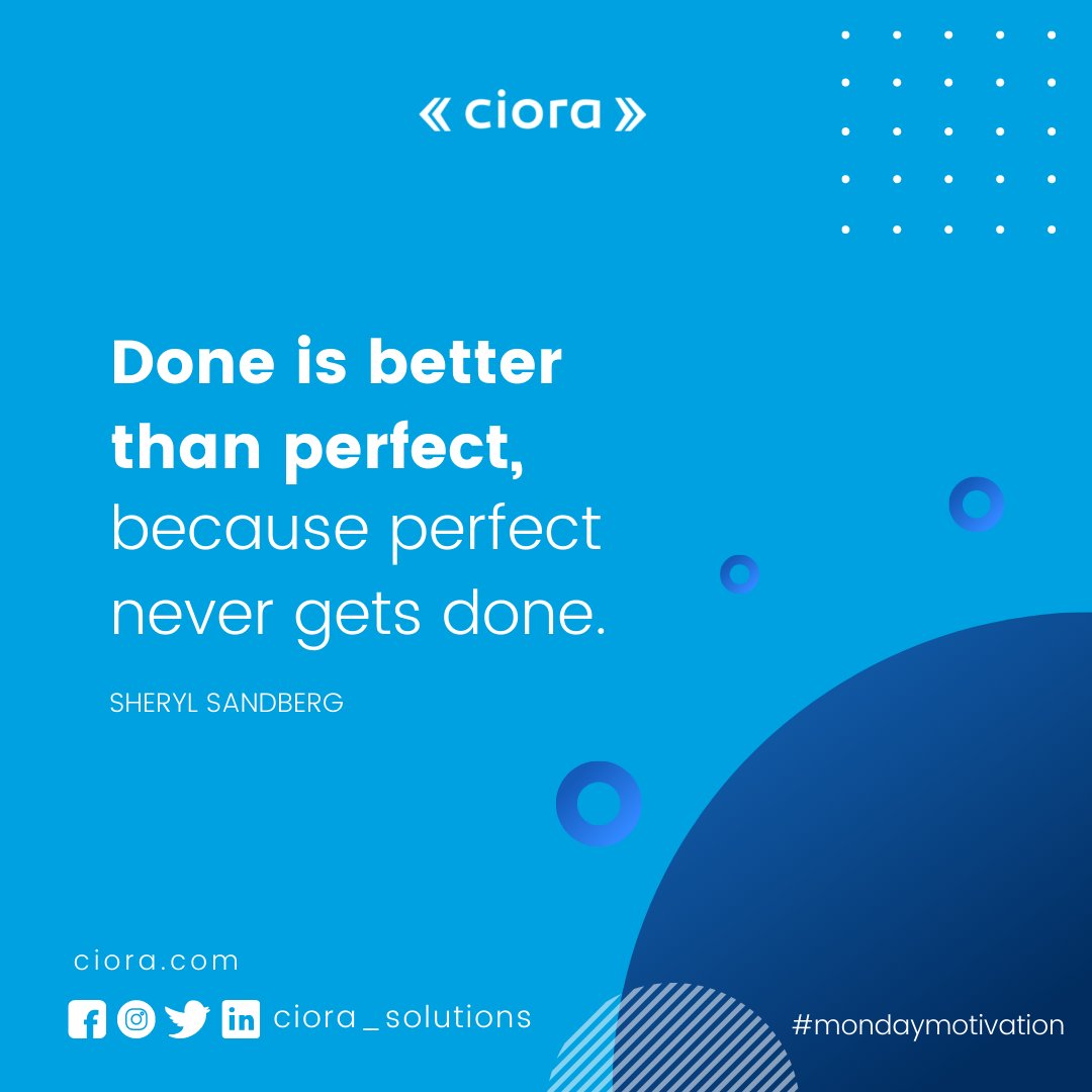 ciora_solutions's tweet photo. Do you want to achieve something today? Just do it! 

#MondayMotivation #CioraSolutions #Ciora https://t.co/hZORLDf42I