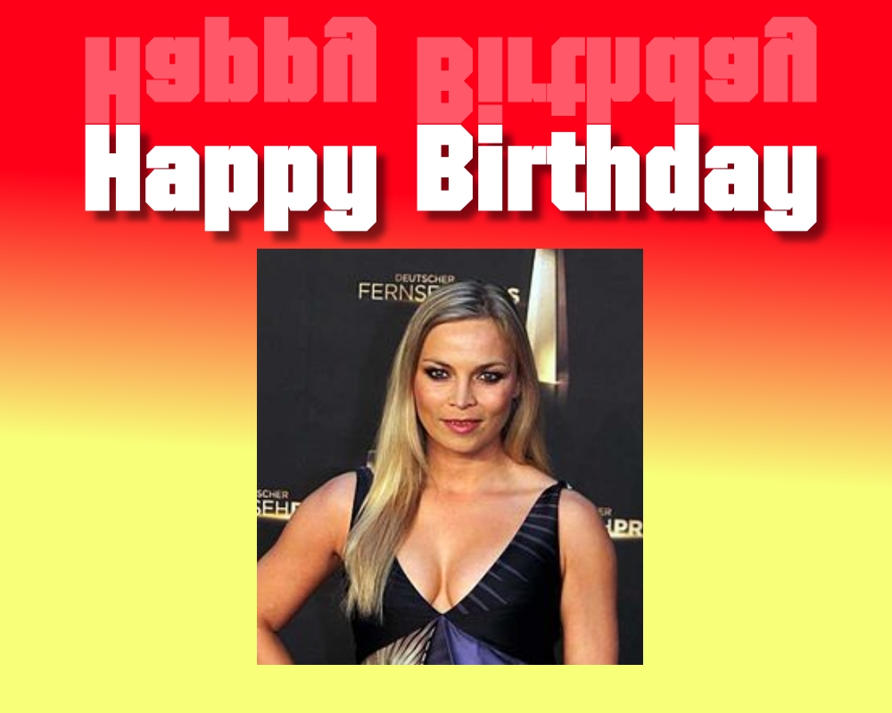 Happy Birthday Regina Halmich
 