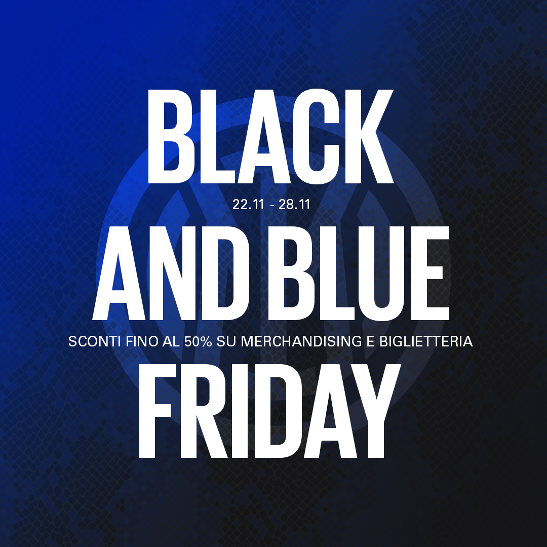 ⚫🔵 | BLACK AND BLUE FRIDAY Il Black and Blue Friday è tornato! ⚫🔵 Una ...