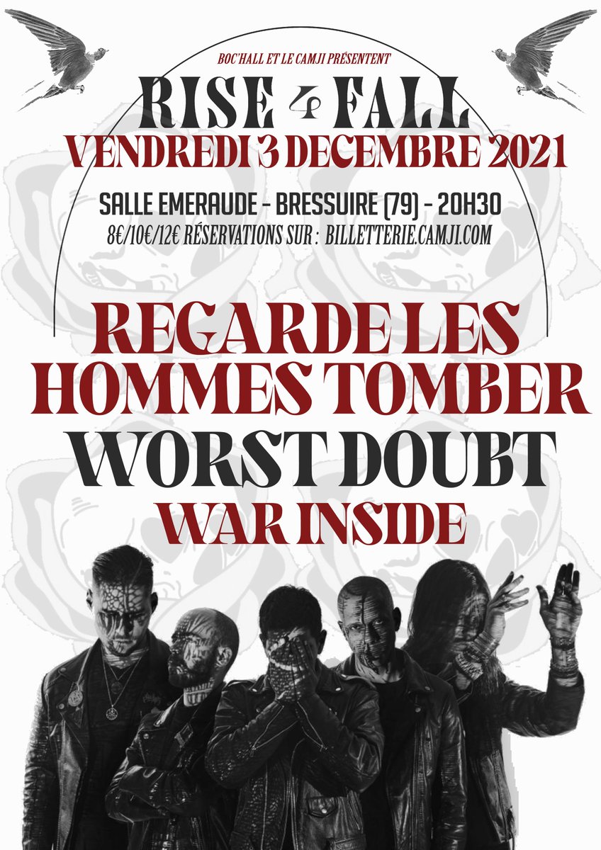 Le dernier concert Boc Hall de 2021 à la Salle Emeraude, c'est pour bientôt !!
Rise &amp; Fall Festival