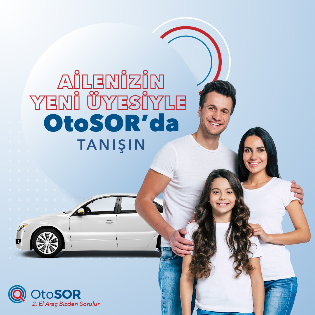 Siz de OtoSOR’a gelin, aileniz için en uygun araç modellerine, aile bütçenizi sarsmayacak fırsatlarla sahip olun. Detaylı bilgi almak için hemen profildeki link’e tıkla.

#OtoSOR #İkinciEliOnaSor #Otomobil #Otomotiv