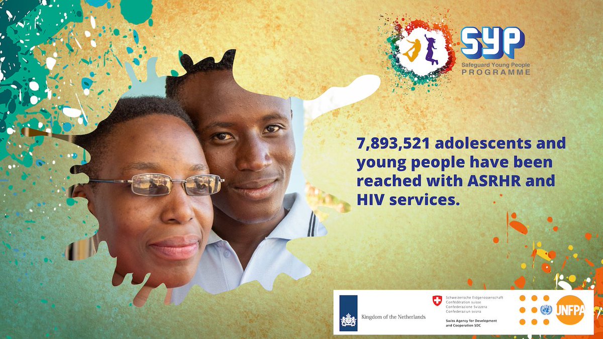 Adolescents &amp; youth deserve a space where they can freely express their #SRHR needs &amp; access life-changing interventions. 
Since 2013, <a href="/UNFPA_SYP/">Safeguard Young People Programme</a> has worked alongside our partners to make this happen in East and Southern #Africa. 
#PutYoungPeopleFirst <a href="/SwissDevCoop/">Swiss Development and Cooperation</a>