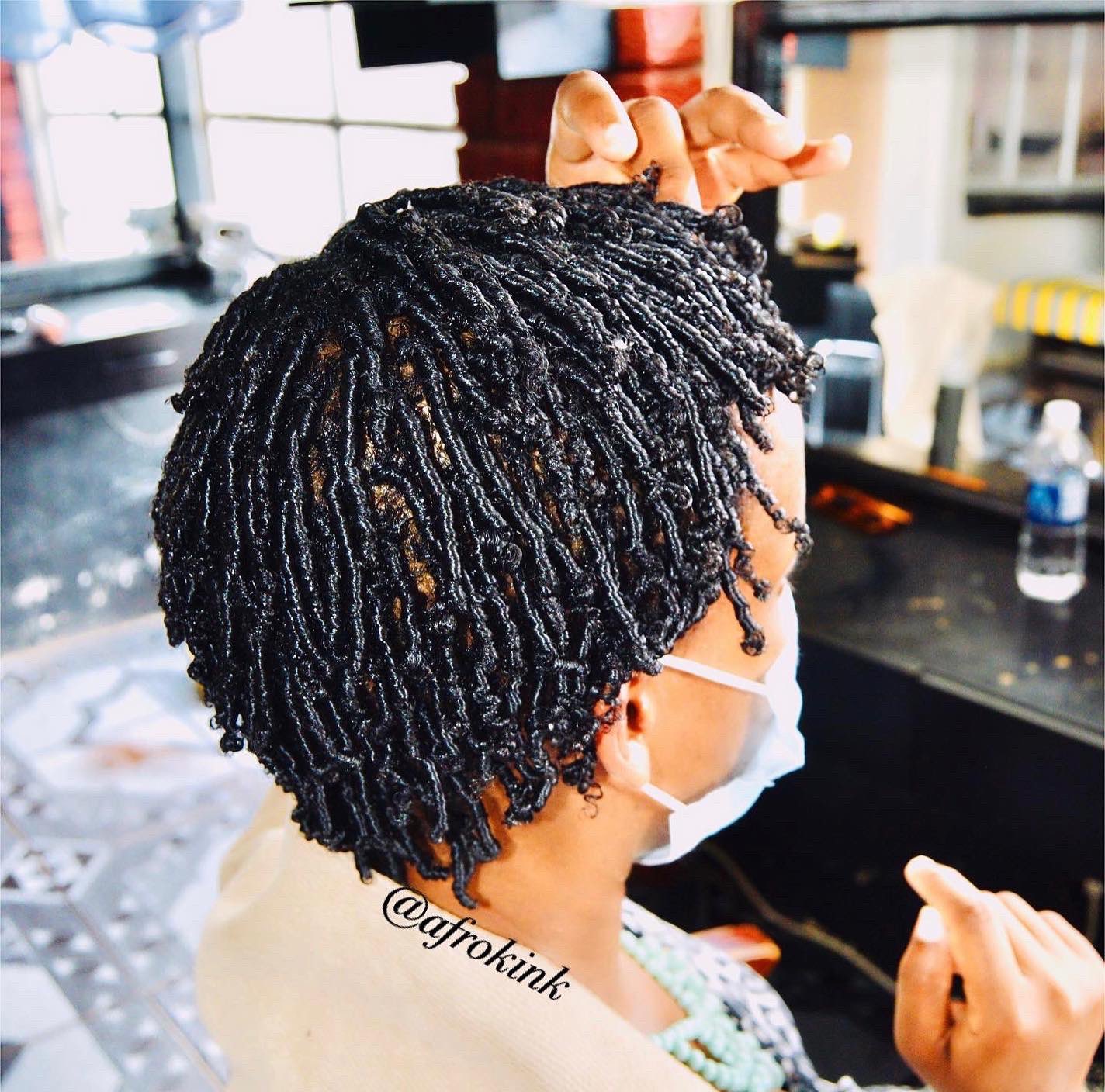 Finger coils 2024 4c hair
