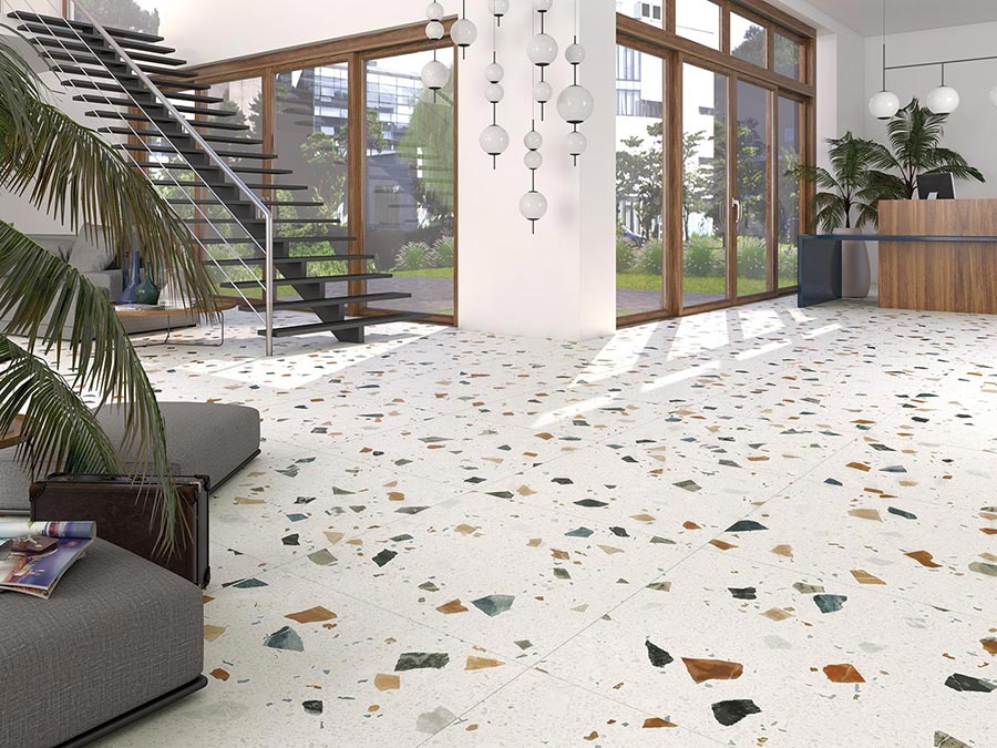 There was great excitement in the ARMATILE office when samples of our gorgeous new terrazzo tiles arrived!
Been a while from we saw so many giddy tile geeks 😃