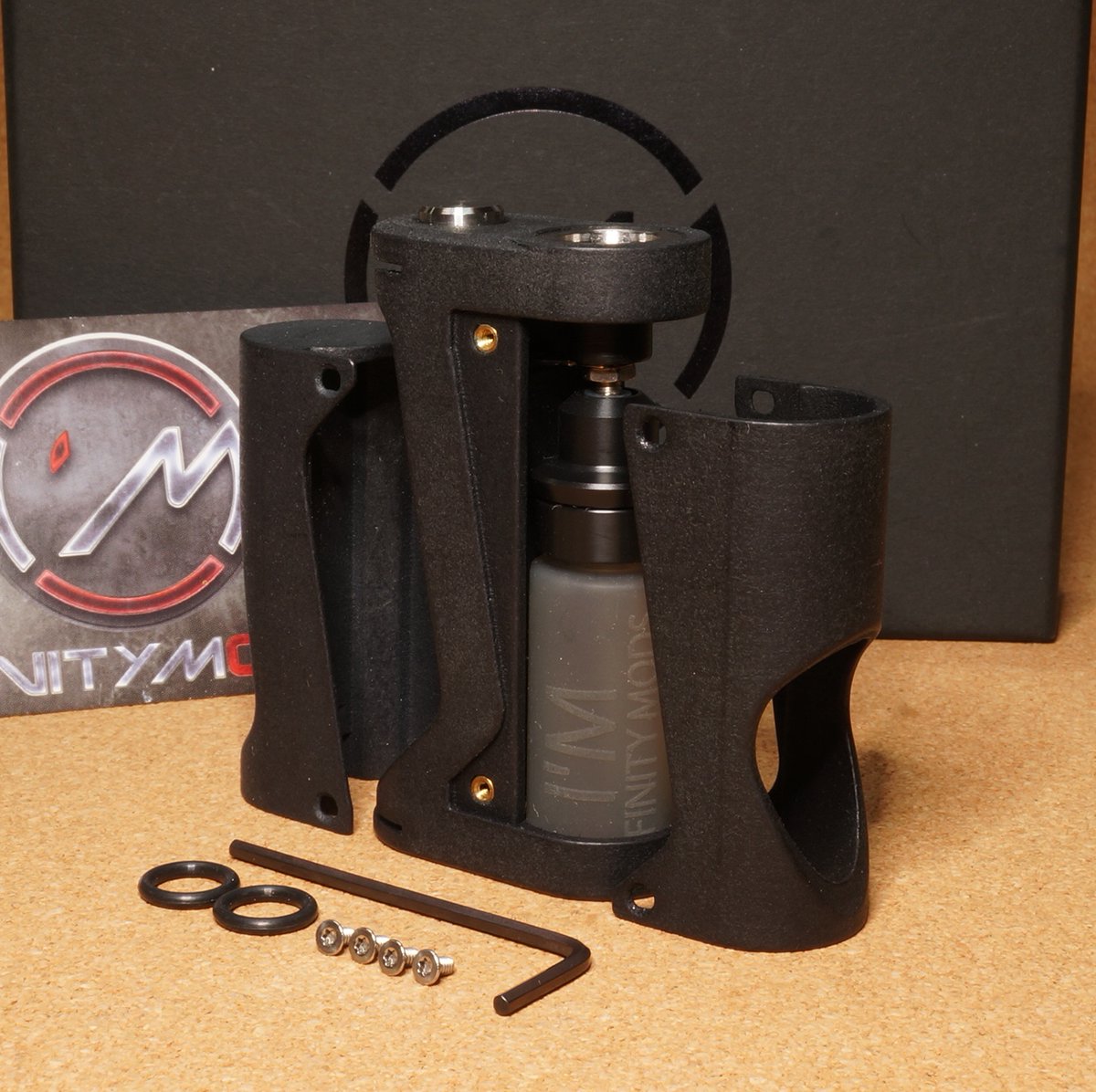 VAlphaline's tweet image. I&apos;M Infinity Mods｜Twice Mod - Full Mech 入荷！国内入手困難の激レア Two-way device です。コンデションは新品同様の極上程度となりますので、ご興味ございましたら、是非お見逃し無く！😍😍😍 DM大歓迎 #IM #InfinityMods #Twice #Mod #Mech #HighEnd #Vape #vape好きな人と繋がりたい #vape放出