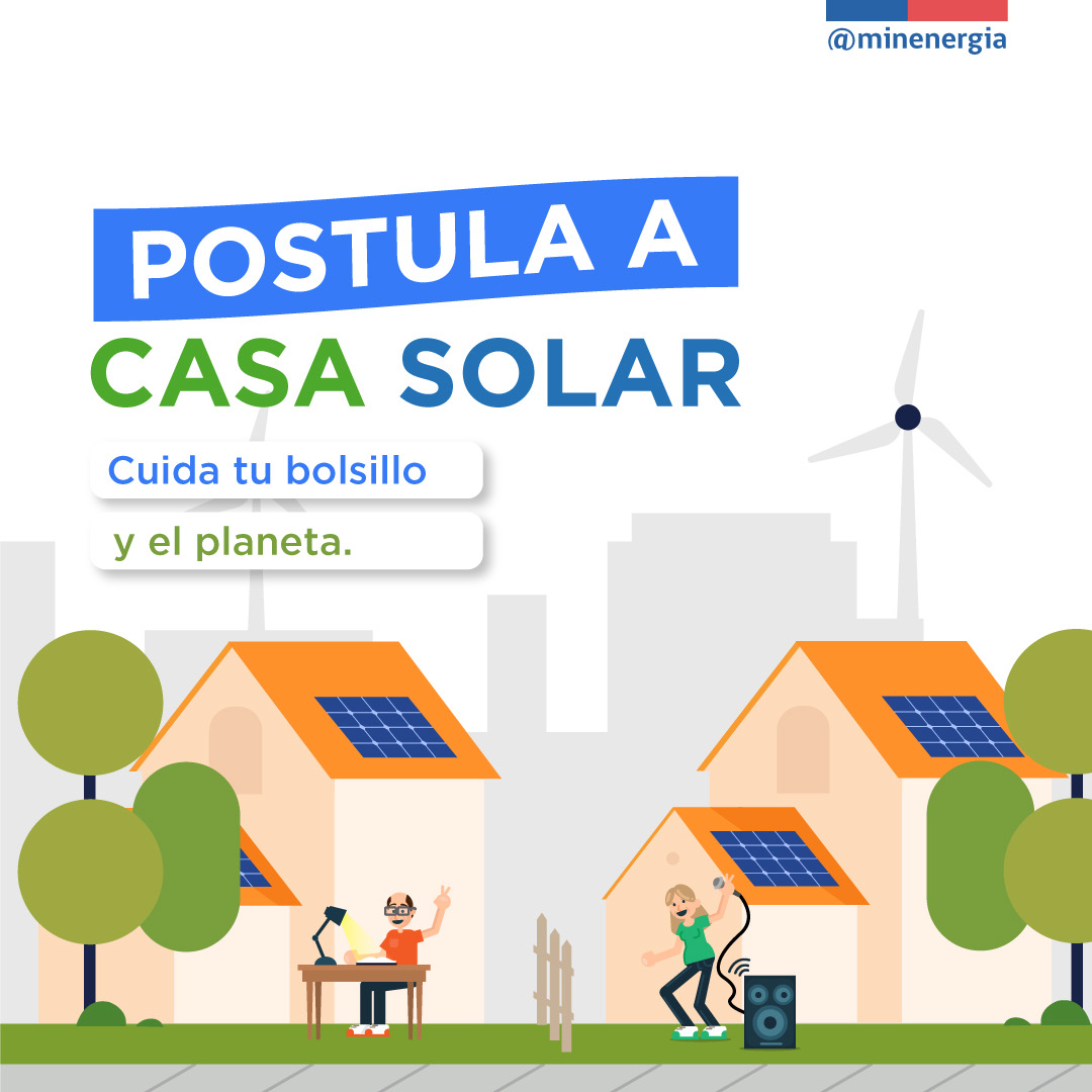 EnergiaAysen's tweet photo. ✅ ¡Atención #Aysén! les recordamos que se encuentran abiertas las postulaciones al programa #CasaSolar🏠🌞⚡️
✅ Con esta iniciativa podrás generar tu propia energía, ahorrar en electricidad y cuidar el medio ambiente 💪
Postulaciones en👉https://t.co/z9LxMJCTbT https://t.co/6J8CxZIKlX