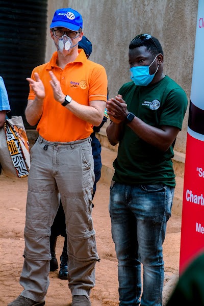 RCkigalicity's tweet photo. We sealed off Phase 1 of our #murikiraumwana project in partnership with @BRDbank.
Thank you to all your support. Our amazing @rotaract250 family, #Rotary in Rwanda, your support is the reason more homes in #Nyamata are lighting up!
#murikiraumwana
#lightforachild https://t.co/uUahXPrIOR