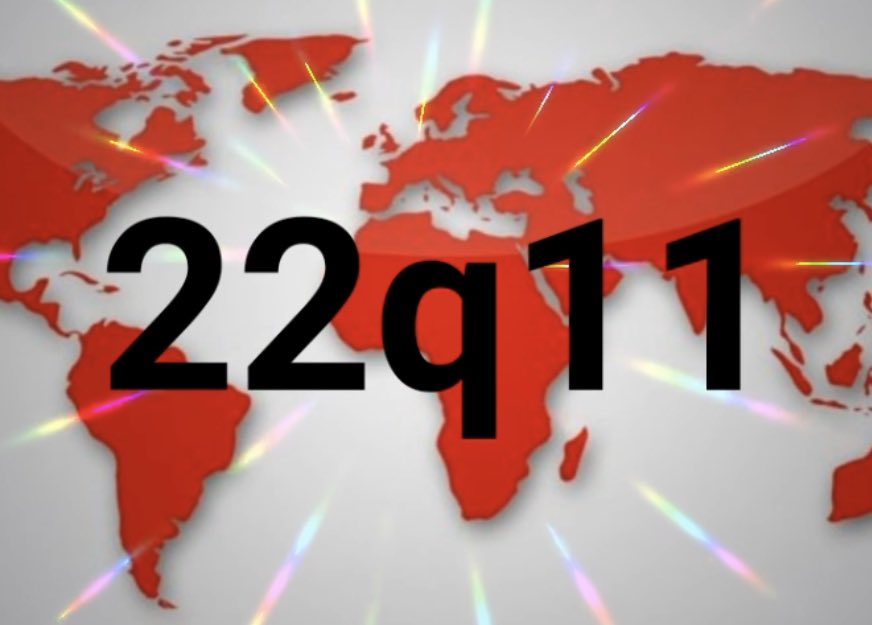 ¿Sabéis que existe el color rojo esperanza?
Sí, sí... Es el color de todos esos niños a los que un día diagnosticaron algo que no entienden, algo que ni los adultos llegamos a comprender a veces: El síndrome 22q11.