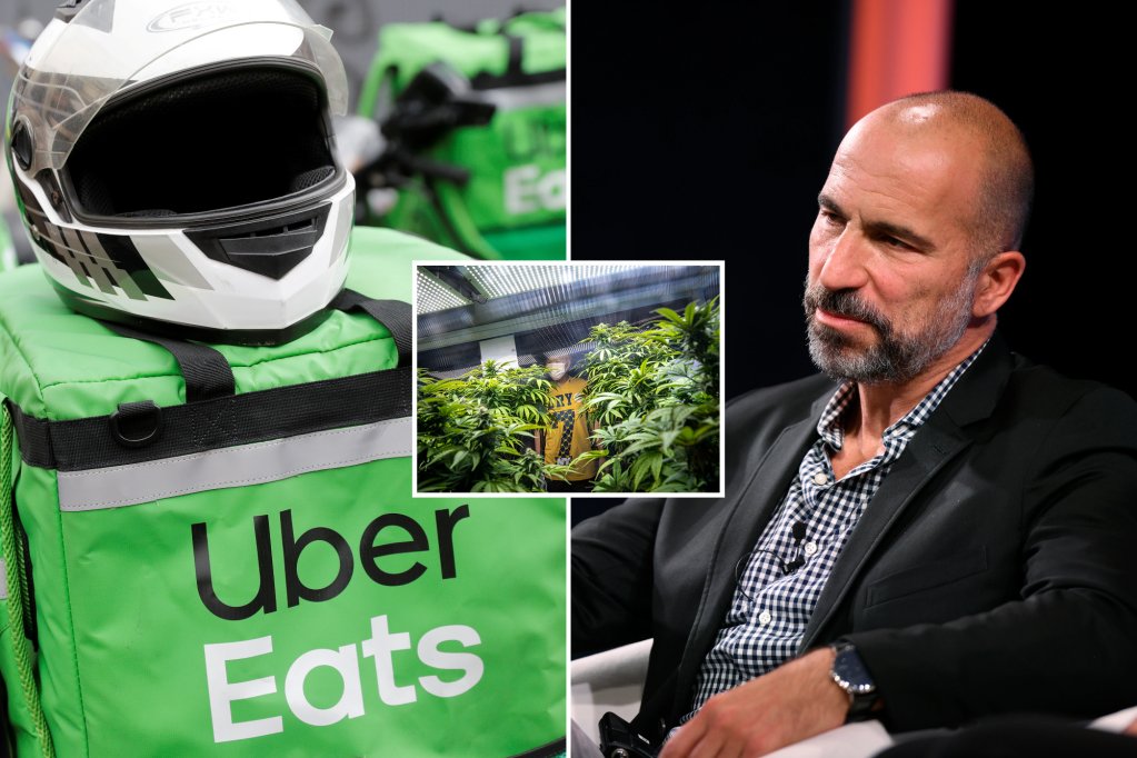 nypost's tweet photo. Uber Eats partners with Tokyo Smoke to offer cannabis orders https://t.co/P0YBLc3Gbi https://t.co/qvbEsMDNM4