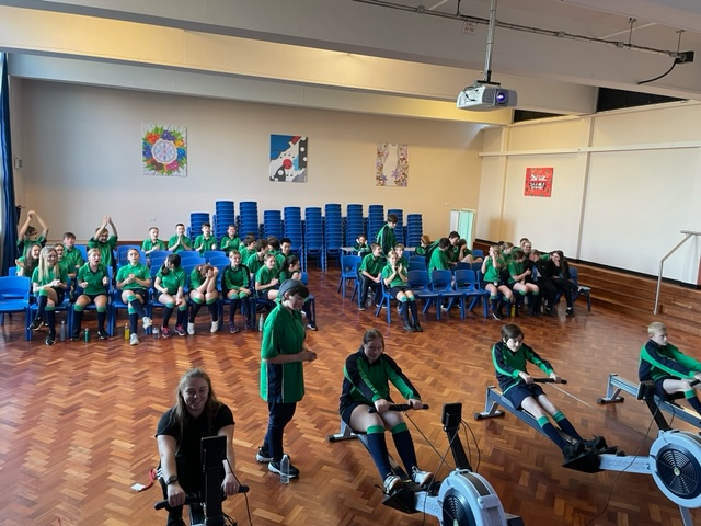 LouthAcademy's tweet photo. A big thank you to everyone who supported the 'rowathon' challenge on Friday for Children In Need. As an Academy, we covered 176,015m throughout the day, what a great atmosphere with a number of students and staff coming down to show their support. #childreninneed #rowathon https://t.co/V9MmnYOtVx