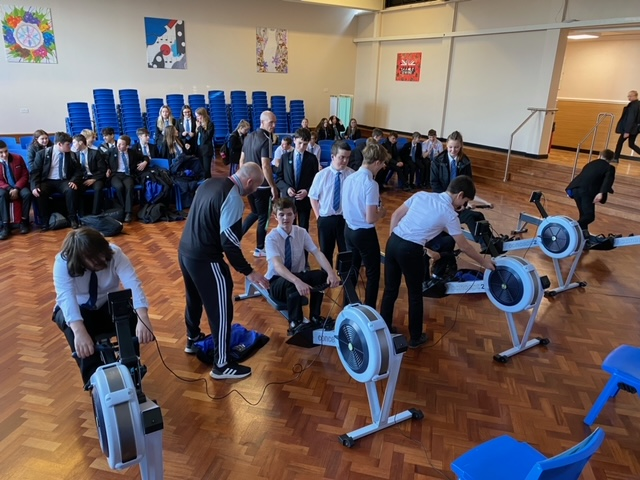 LouthAcademy's tweet photo. A big thank you to everyone who supported the 'rowathon' challenge on Friday for Children In Need. As an Academy, we covered 176,015m throughout the day, what a great atmosphere with a number of students and staff coming down to show their support. #childreninneed #rowathon https://t.co/V9MmnYOtVx