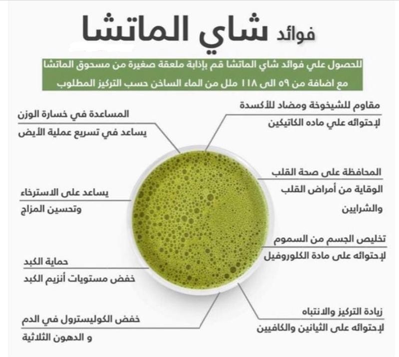 الماتشا ماهي Matcha Tea: