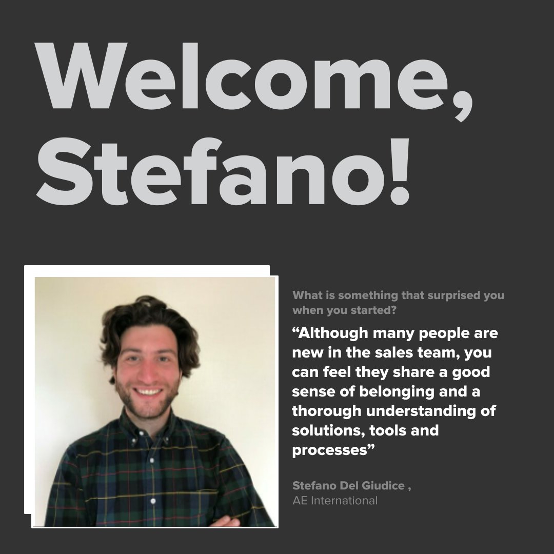 redpoints's tweet photo. Welcome to our new Account Executive Stefano Del Giudice 🤩 #RedPointer https://t.co/6zFWFRUQ73