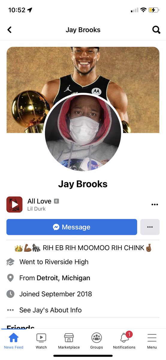 aubreylove01's tweet photo. Here he is. #DarrellBrooks #darrelledwards #MathBoiFly
They’re deleting his profiles. Save the screenshots and don’t let the media hide the truth. https://t.co/dVo6ryhAzO