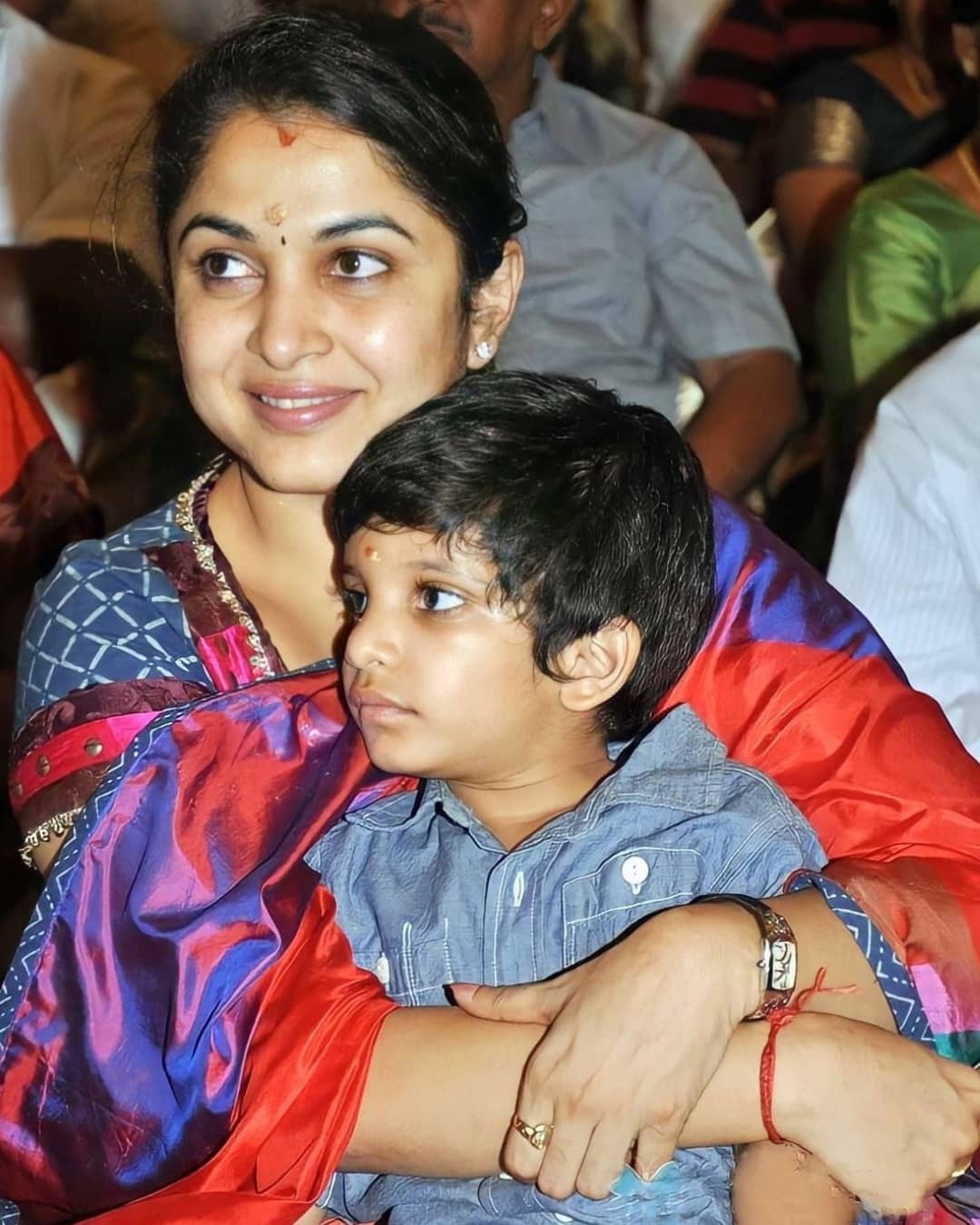 Filmi Pedia on X: ". Ramya Krishnan with her son https://t.co/jbPef7BzLm" /  X