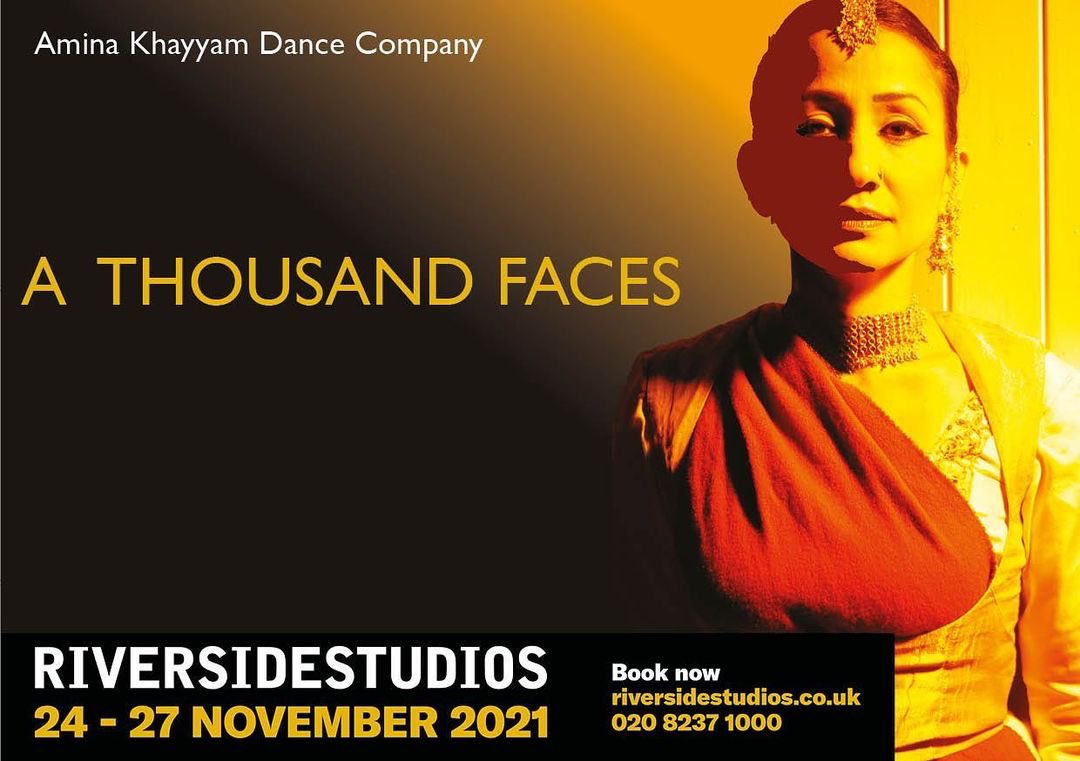 sohinialam's tweet photo. This week, I will be singing live in @AminaKhayyam’s #AThousandFaces from 24th-27th Nov. at the Riverside Studios. Dance, theatre, music…it’s all happening! https://t.co/E0FKXITQxl