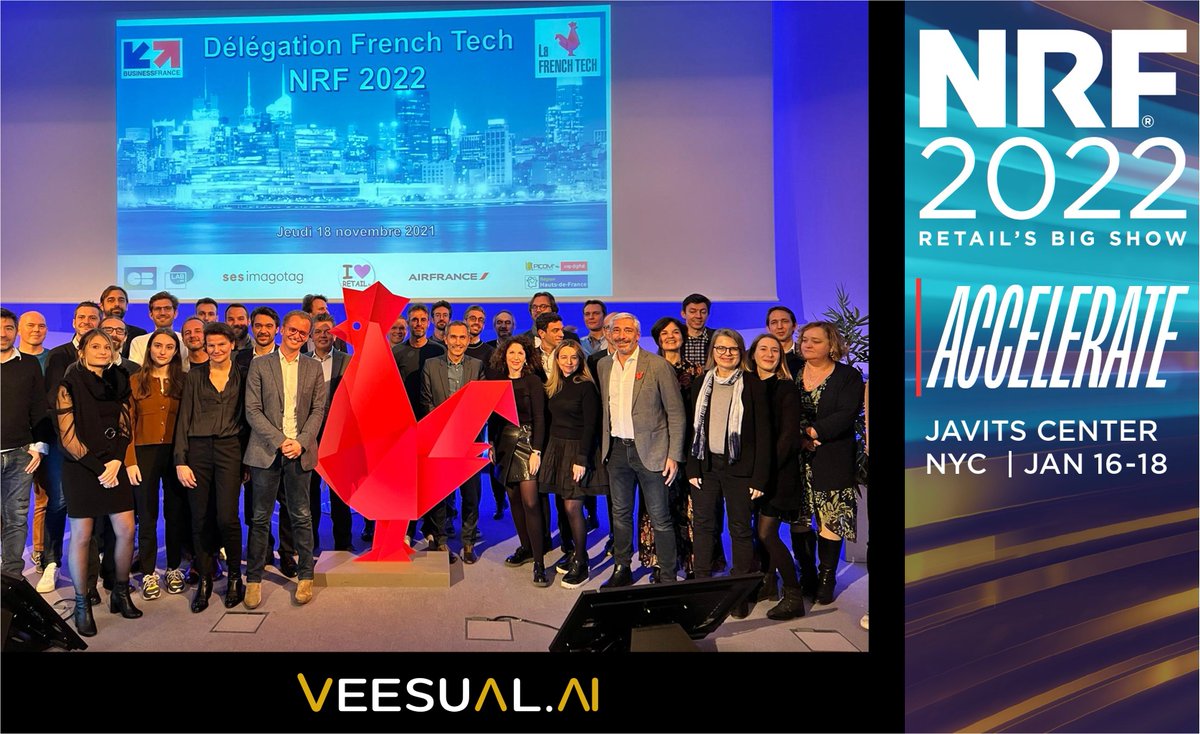 Officially part <a href="/businessfrance/">Business France</a> French delegation for the NRF in NYC next Jan. Great kick off hosted by <a href="/MikeHadjadj/">Mike H. La Retail Tech & iloveretail.fr</a>, can't wait to be there!