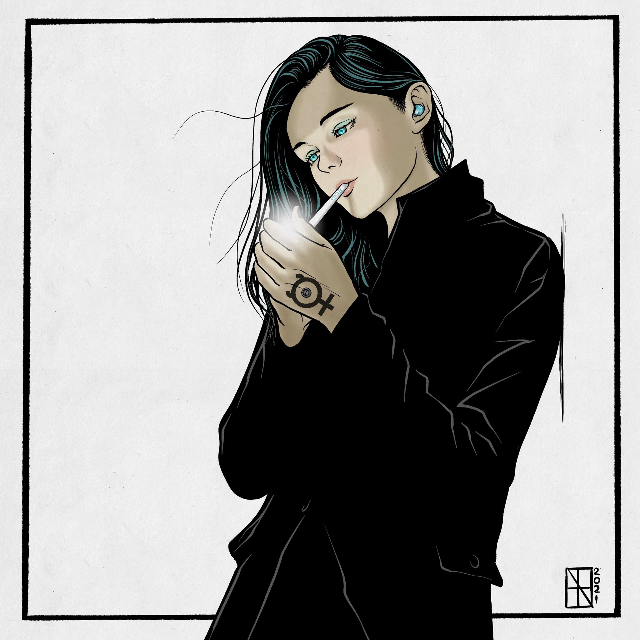 Reni Wong Mercury 水星 Reniwong Monokrom Deepart Emptiness Messages Illu Mangalover Lineart Graphicnovels Illus Drawingmanga Mangaartist Loneliness Il Illustrationart Bandedessinee Artmanga イラスト