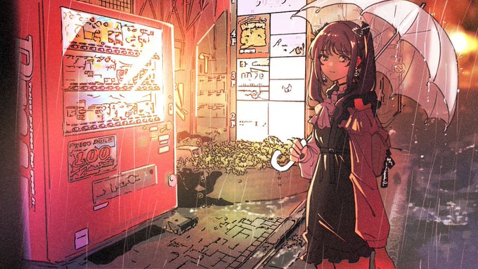 「bangs vending machine」 illustration images(Latest)