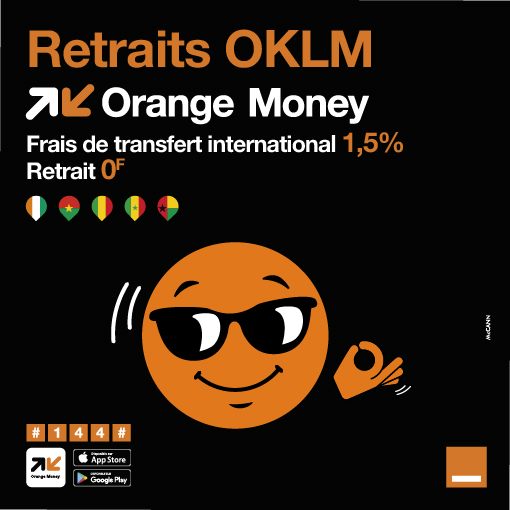 orange_sn's tweet photo. Di yoné di contaane, di retirer di bég !​ 😊

Avec Orange Money, transférer vers la sous-région devient plus simple et à des tarifs compétitifs ! ​😎
Partage avec tes proches en profitant du plus large réseau de distribution disponible PARTOUT dans la sous-région !​

Ibou https://t.co/uPr8LxN5pW