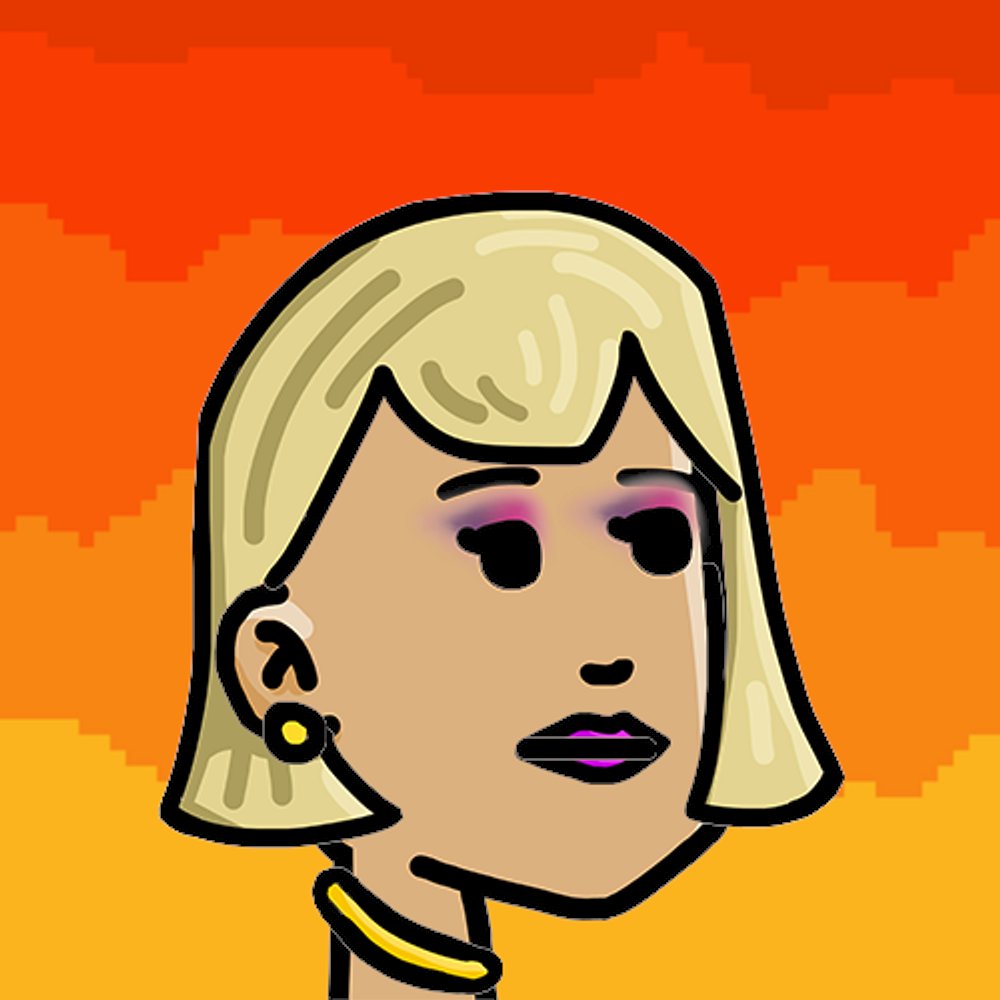 Frizzyowns's tweet photo. #GM #PUNKS I bought this #shitpunk on @PancakeSwap 3 weeks ago for 1.3 #BNB. It has 6 traits (I count female as a trait) and I'm very excited to have her in the collection. I feel like a #billionaire wife would buy this for her #pfp 🤣 Like and share! #nft #nfts #wow @Shit_Punks https://t.co/hgSFl977am