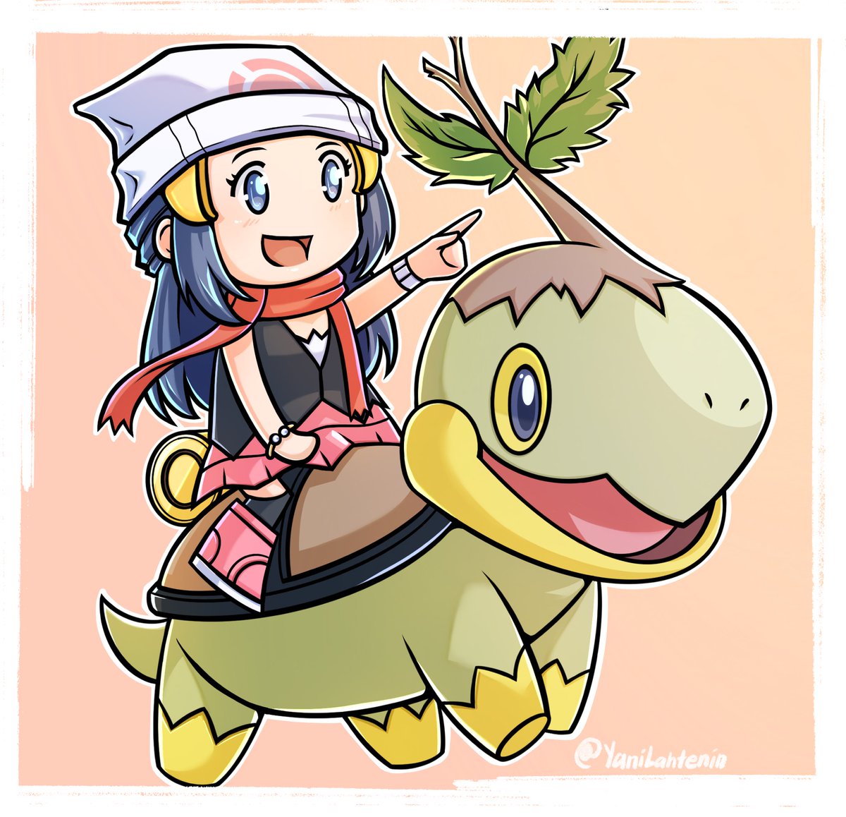 Dawn and Turtwig 💎

#pokemonbrilliantdiamond #PokemonBrilliantDiamondShiningPearl 
#PokemonDiamondPearl