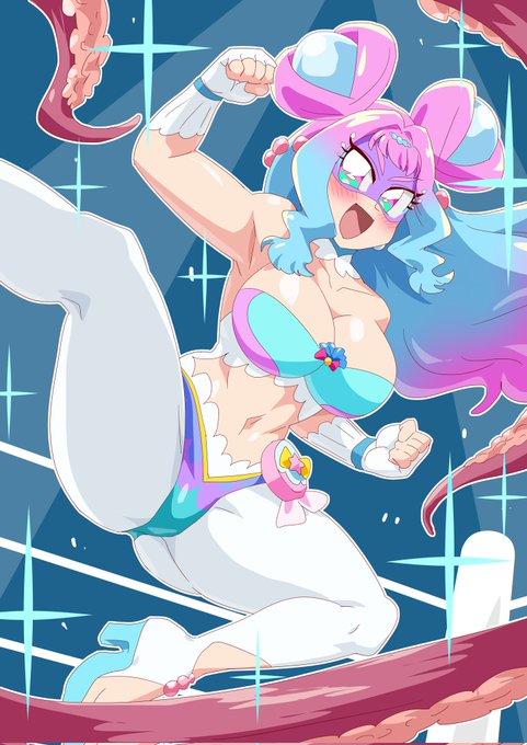 「海の生き物なら私に任せなさい!」 #プリキュアレスリングクラブ 