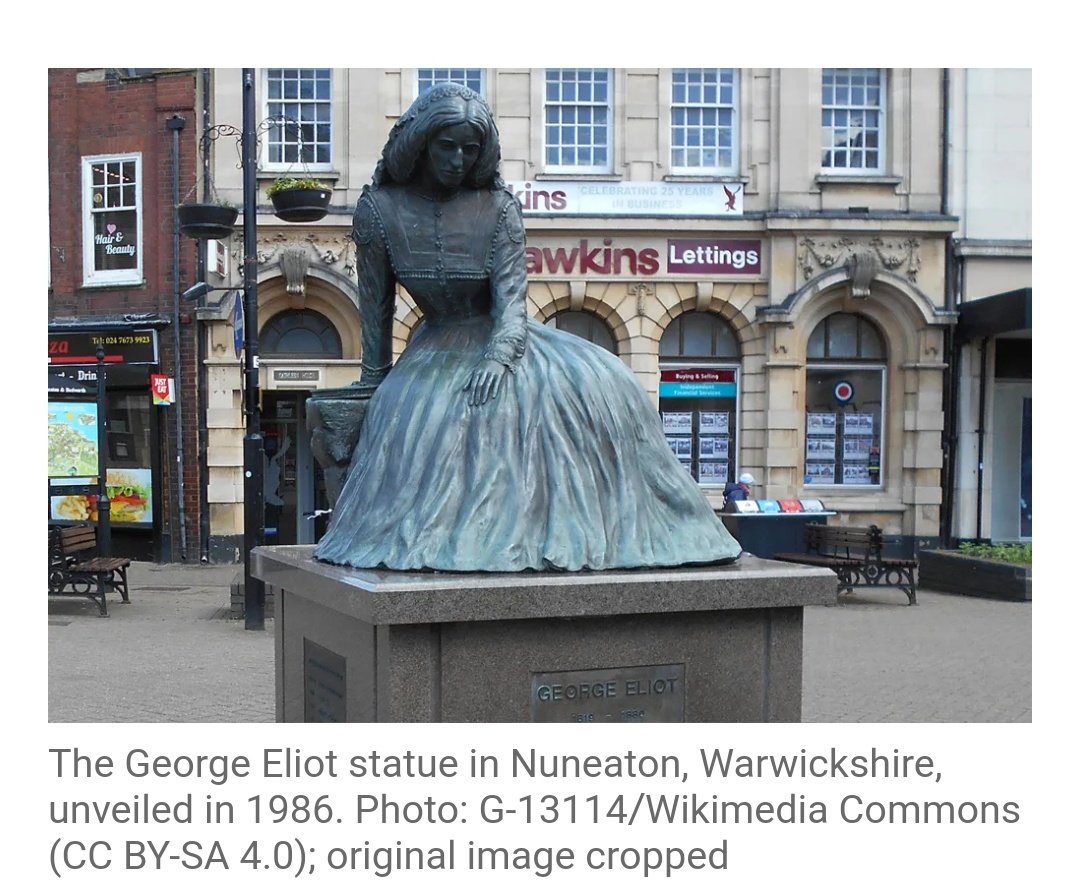 ReemK10's tweet photo. Happy Birthday George Eliot 🎂 #BOTD #Middlemarch21 #GeorgeEliot https://t.co/0qfvzErvxC
