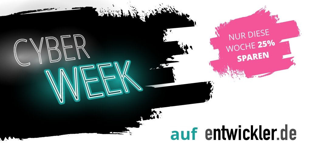 entwickler's tweet photo. Zum Ende des Jahres zünden wir nochmal den Turbo. Vom 22. bis 29.11. spart ihr bis zu 25% Rabatt auf das Fullstack-Abo.  Außerdem erwartet euch eine Woche voller Events auf https://t.co/h8w8IPL6P4.

Sichert euch jetzt das Full-Stack-Abo zum Aktionspreis: https://t.co/bD9yiXDpJe https://t.co/aI80VlpkOw