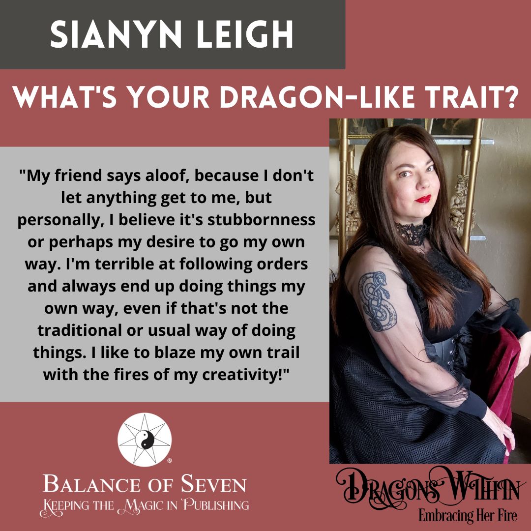 BalanceofSeven's tweet photo. Meet 🐲 Sianyn Leigh! A dragon in her own right. Author of "Legend of Ardmire Castle," she shows exactly what it's like to blaze one's trail and fly with her creativity!

#AuthorFeature #DragonsWithin #DragonTrait #Trailblazer #Creativity https://t.co/qUyFQ1VOB5