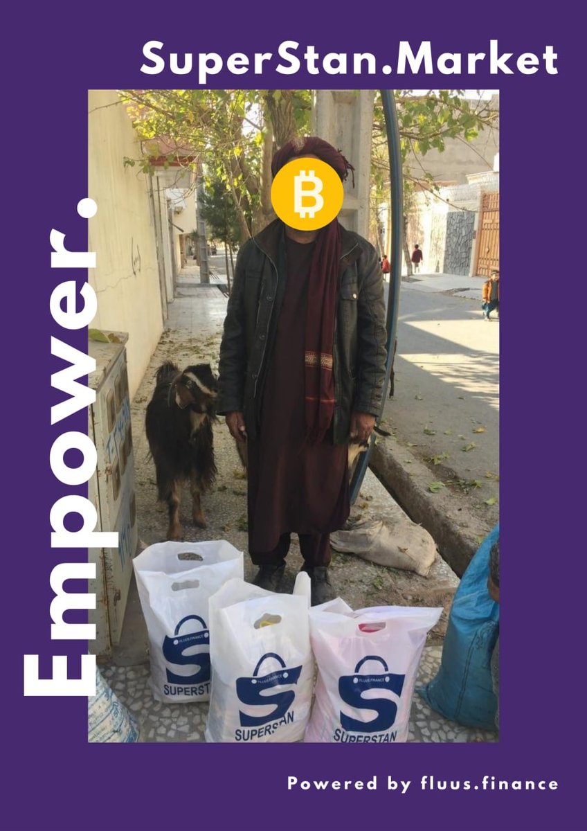 itsFLUUS's tweet photo. Dear Fluusters,
We have crossed the Magical number 100! 

More than 100 grocery items delivered to families in need in Afghanistan

As the country is sliding into famine, Fluus team made the impossible/possible and deployed Fluus Pay in short time for the diaspora
#fluusblessings https://t.co/gbFZNYJttk