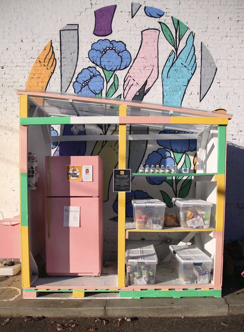 Here’s what we’re gonna do:

Free99Fridge is a mutual aid organization that provides food to anyone who needs it via a community fridge network.

We’ve got $1,221 currently. Wanna pitch in? Venmo [at]austinlouisray.

Let’s see how much we can raise in 24 hours.

thank you so much